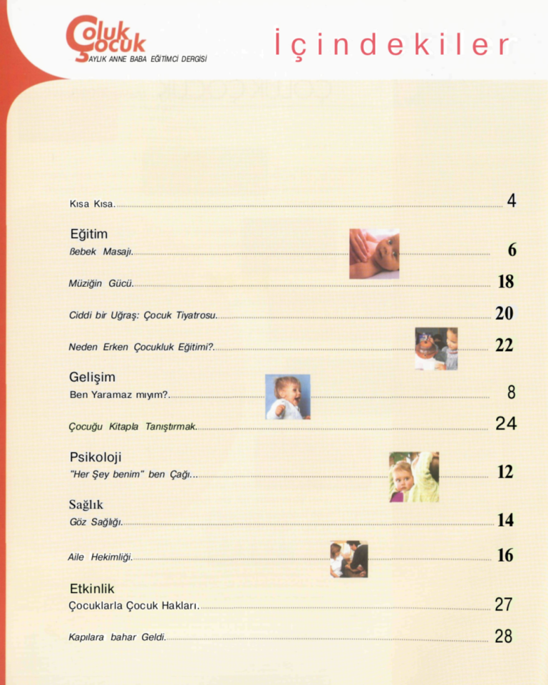 Çoluk Çocuk Aylık Anne Baba Eğitim Dergisi Sayı:2