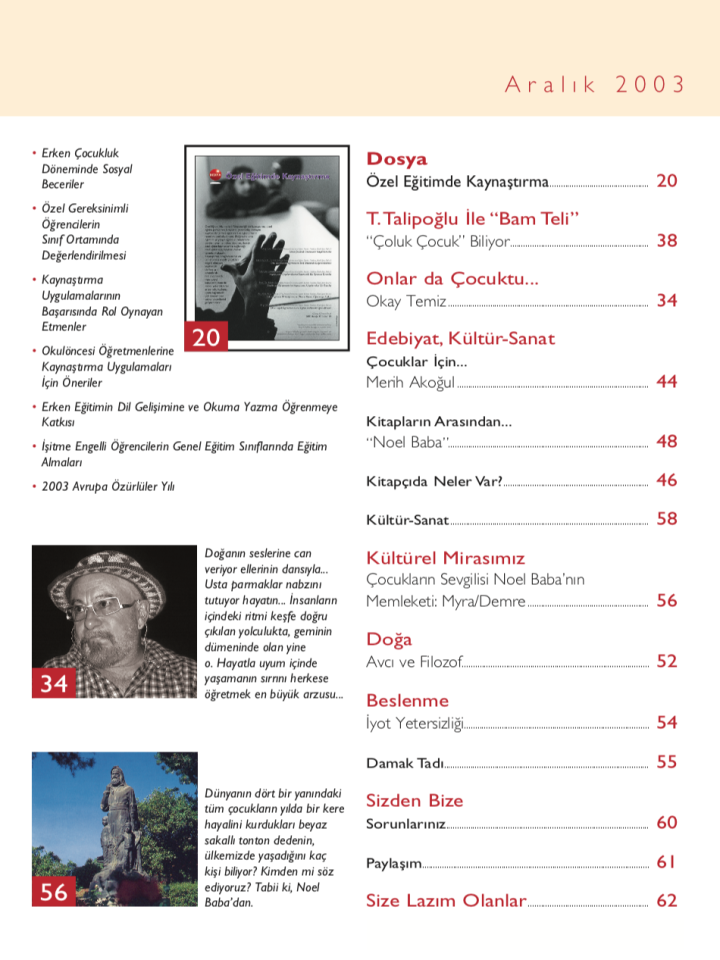 Çoluk Çocuk Aylık Anne Baba Eğitim Dergisi Sayı:33