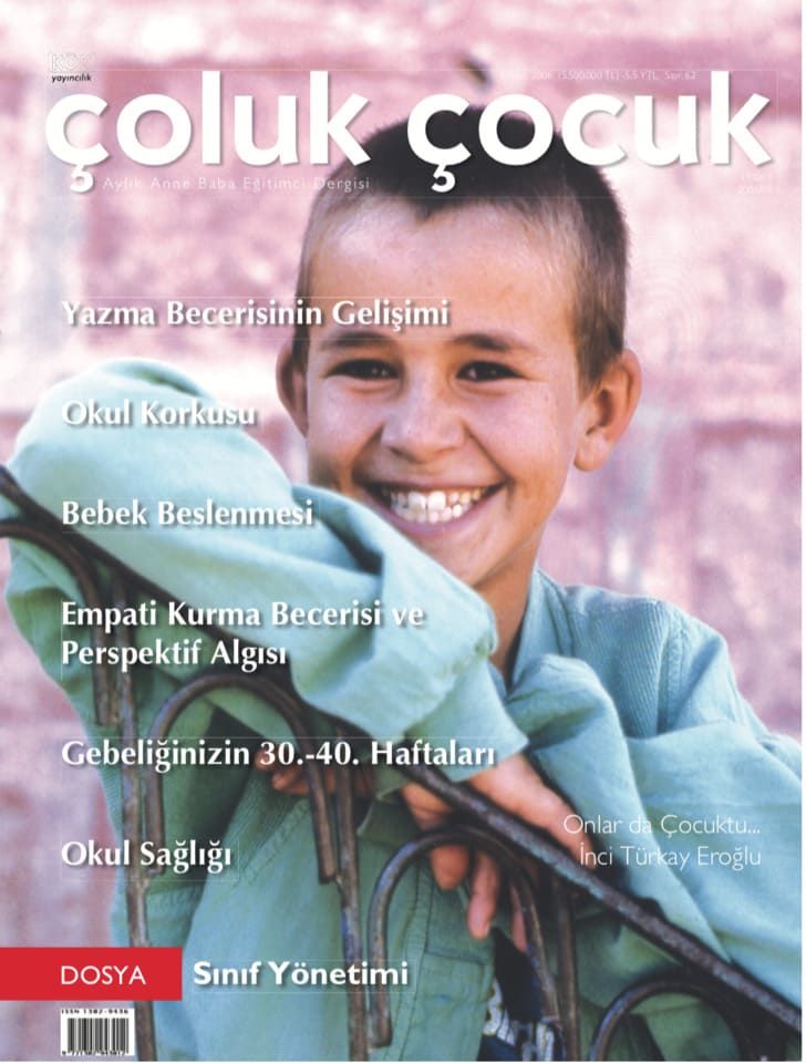 Çoluk Çocuk Aylık Anne Baba Eğitim Dergisi Sayı:62