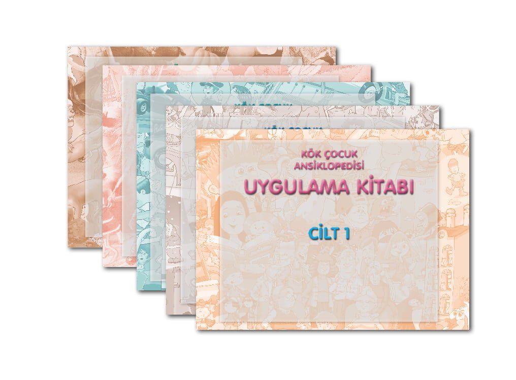 Kök Çocuk Ansiklopedisi Uygulama Kitapları-5 kitap